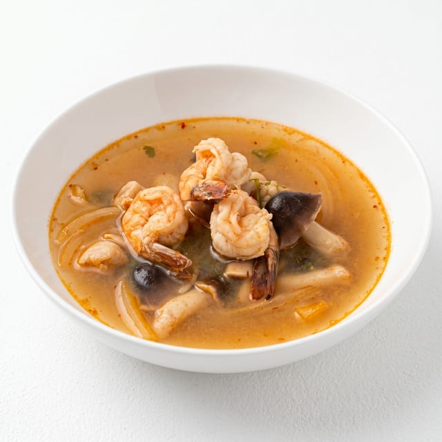 301. Tom Yum with Shrimp.