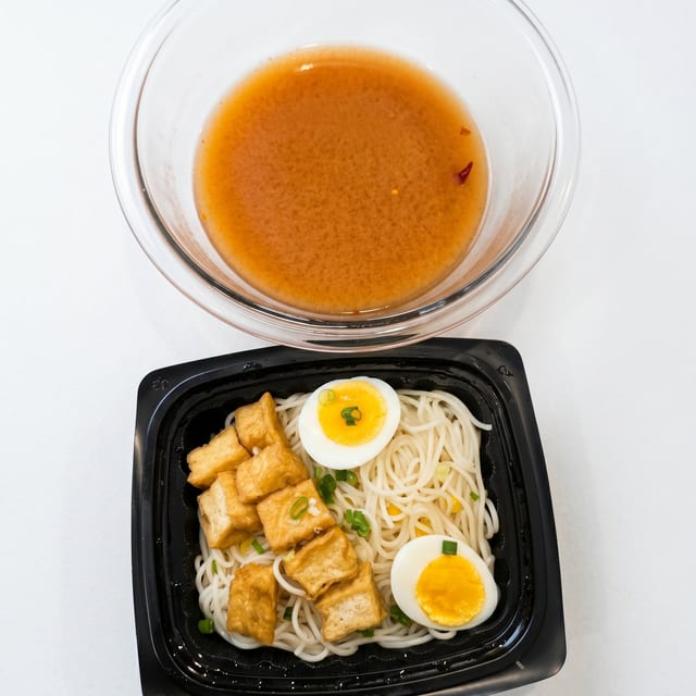 004. Fried Tofu Ramen.