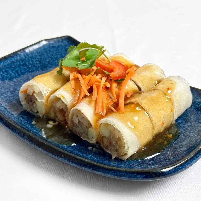 Savor Our Spring Rolls